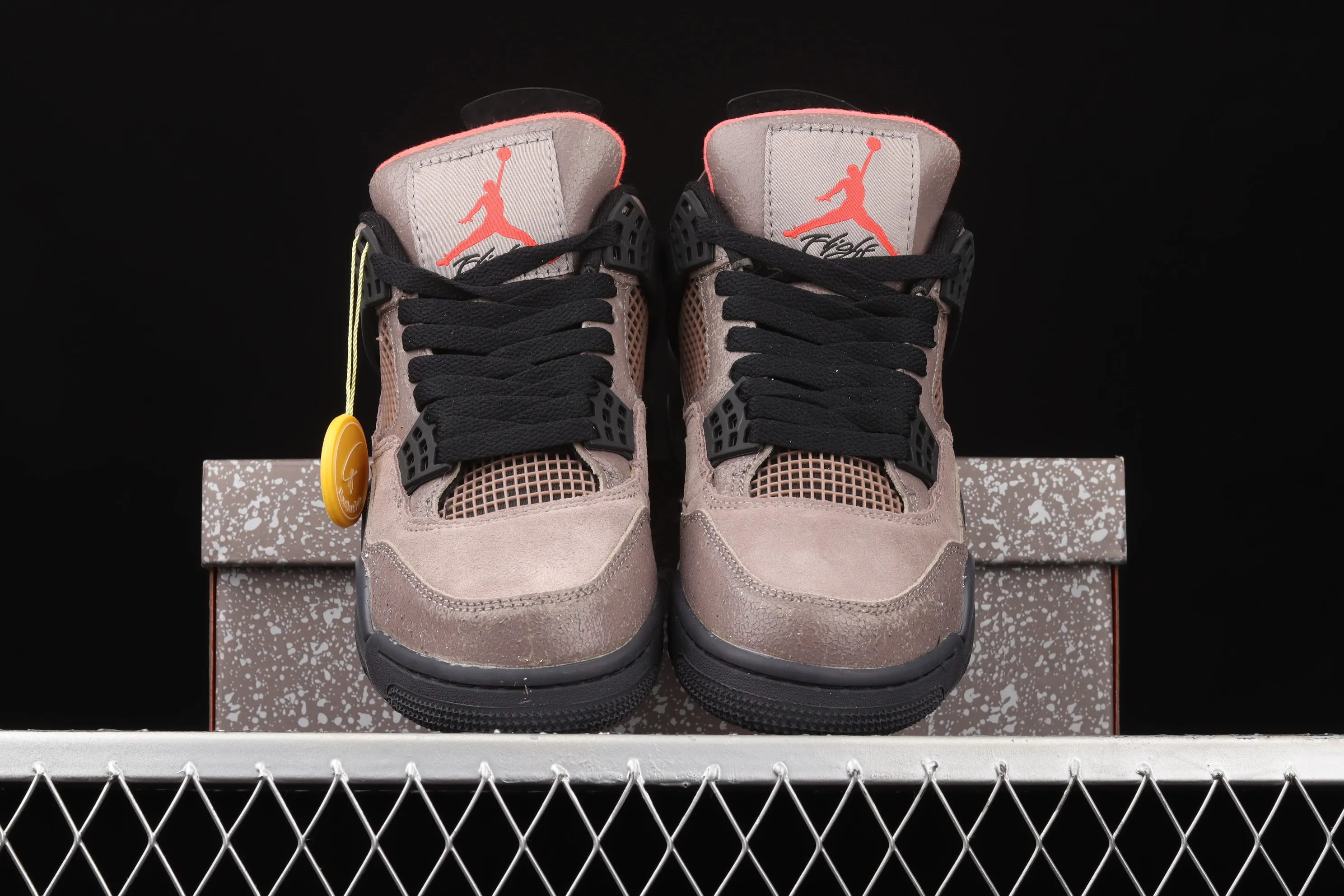 All categories Air Jordan Jordan series basketball shoes Air Jordan 4 G version Air Jordan 4 Retro "Taupe Haze" AJ4 Joe 4 black brown Mocha DB0732-200